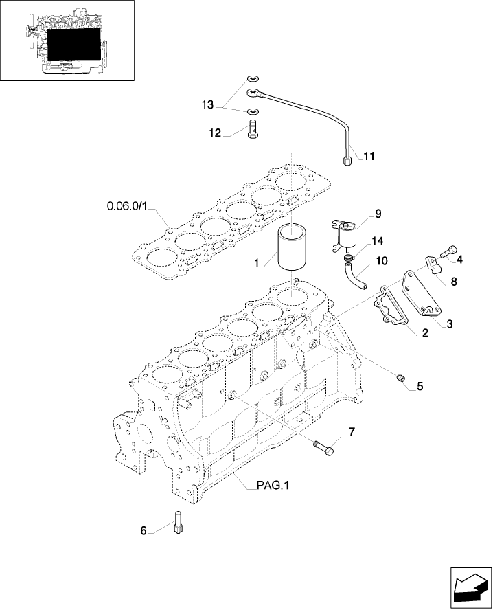 0.04.0/ 1(02) CRANKCASE AND CYLINDERS