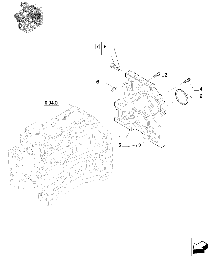 0.04.3 CRANKCASE COVERS