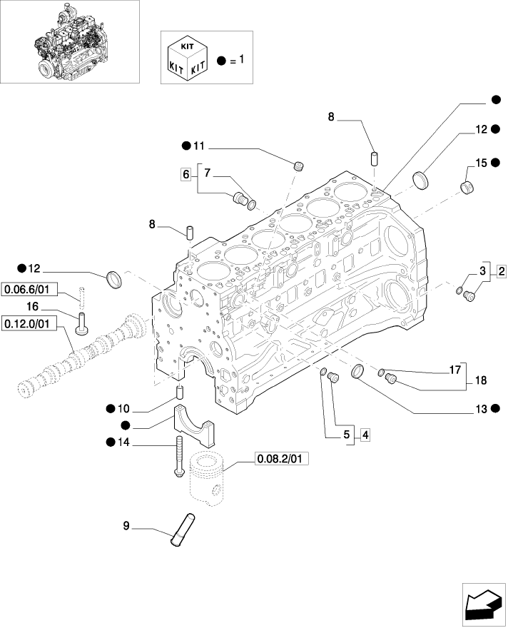 0.04.0/01 CRANKCASE