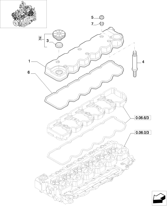 0.06.3/03 CYLINDER HEAD COVERS