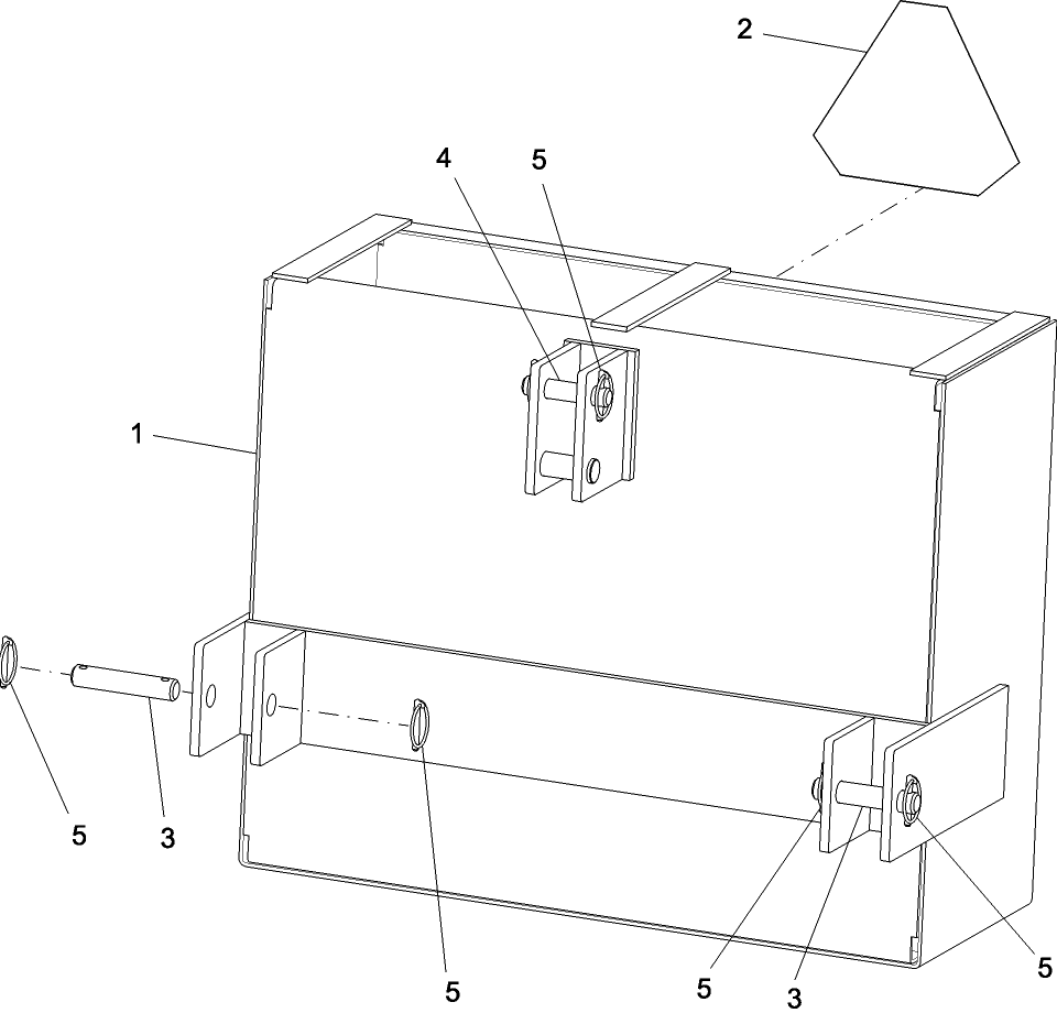 715655026 BALLAST BOX ASSEMBLY