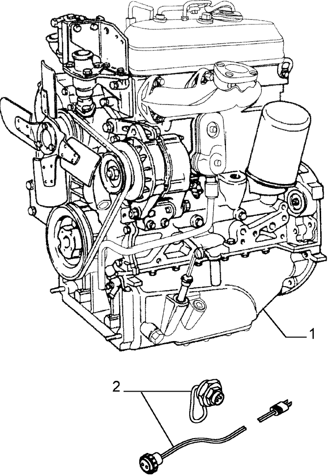 0.02.1(01) ENGINE ASSEMBLY (TT60A)