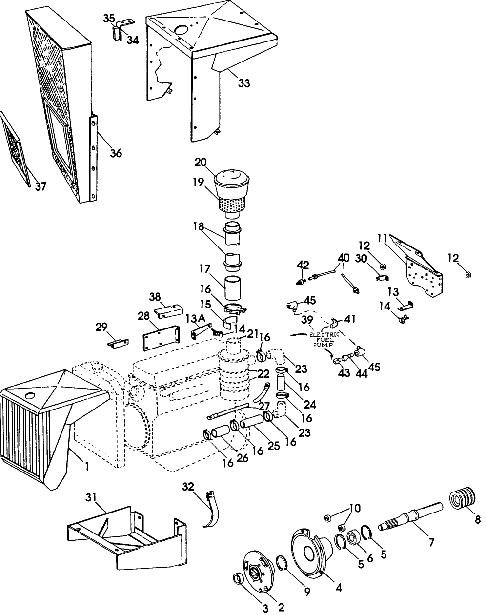 057 FORD ENGINE, 1280, 1281