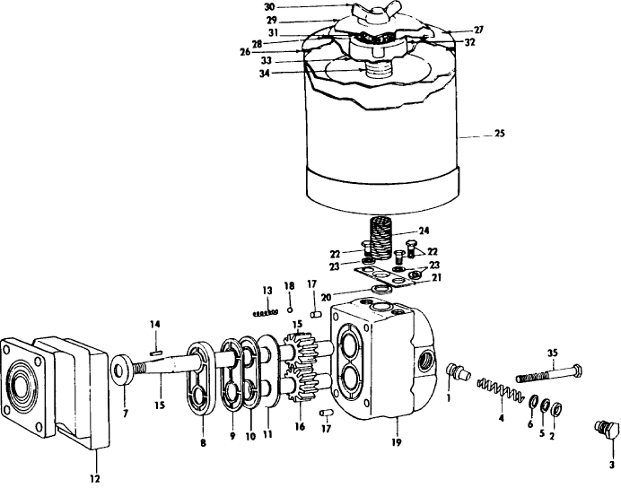 059 HYDRAULIC PUMP, 1282