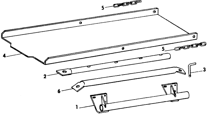 061 WAGON HITCH AND BALE LOADING CHUTE, 282