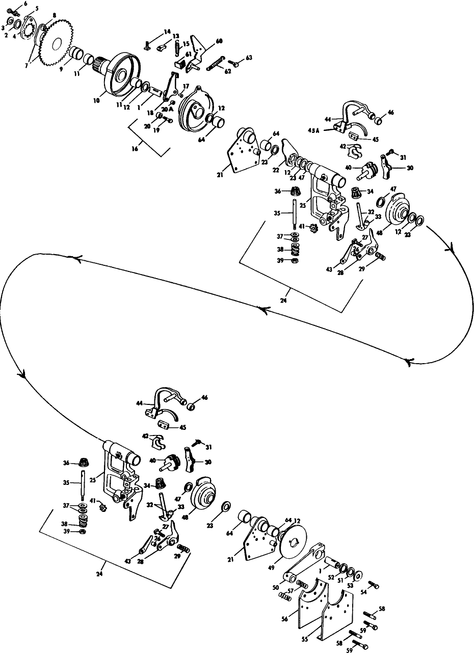 007 KNOTTER SHAFT - 283 & 1283