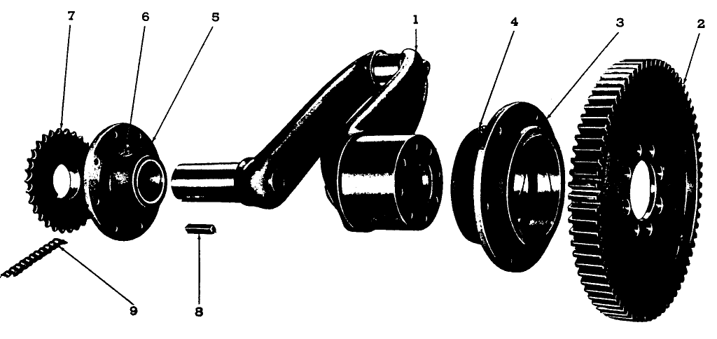 003 CRANK & GEAR PARTS