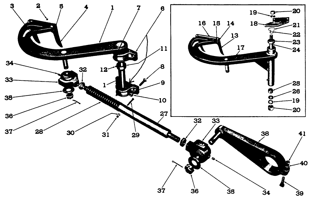 005 FEED FORK & CRANK PARTS