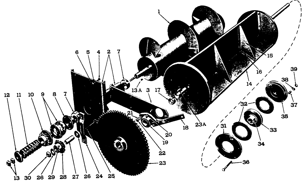 020 AUGER & REEL PARTS