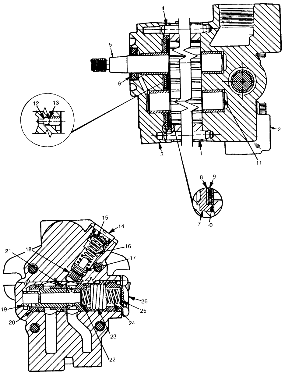 032 HYDRAULIC OIL PUMP