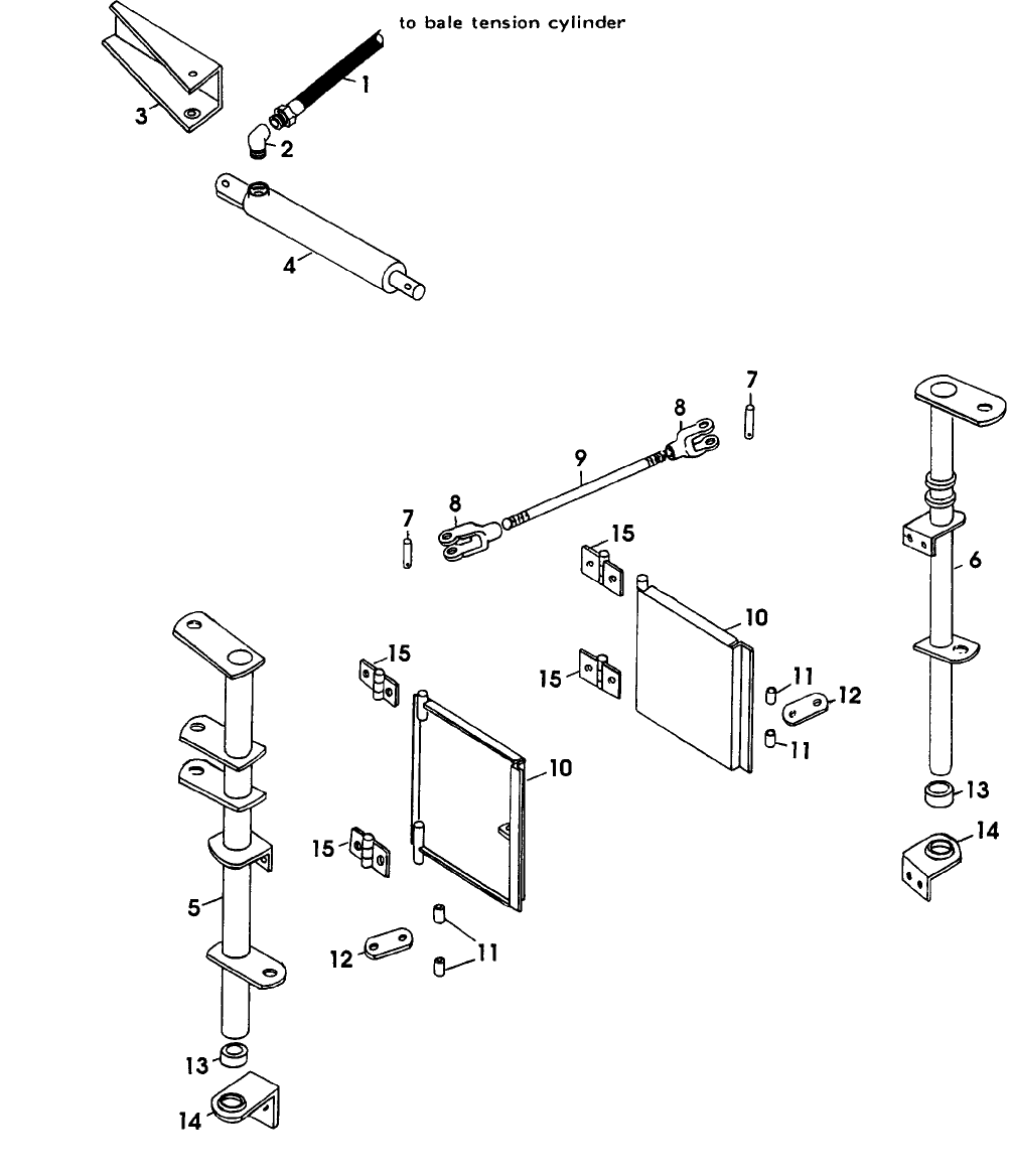 029 HYDRAULIC BALE TENSION DOORS