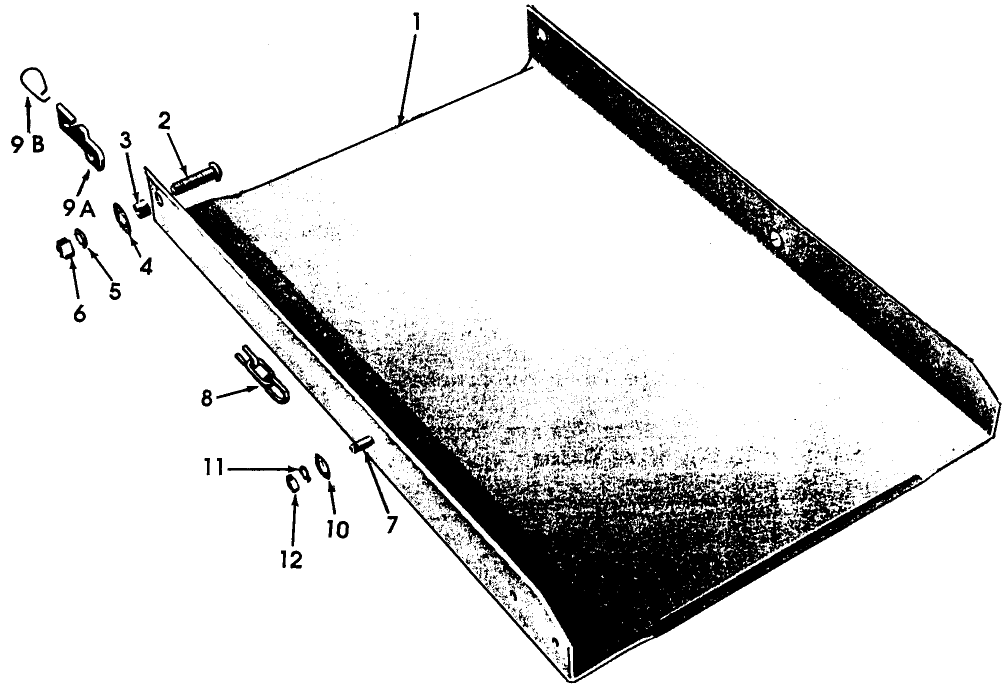 019 TAIL GATE PARTS