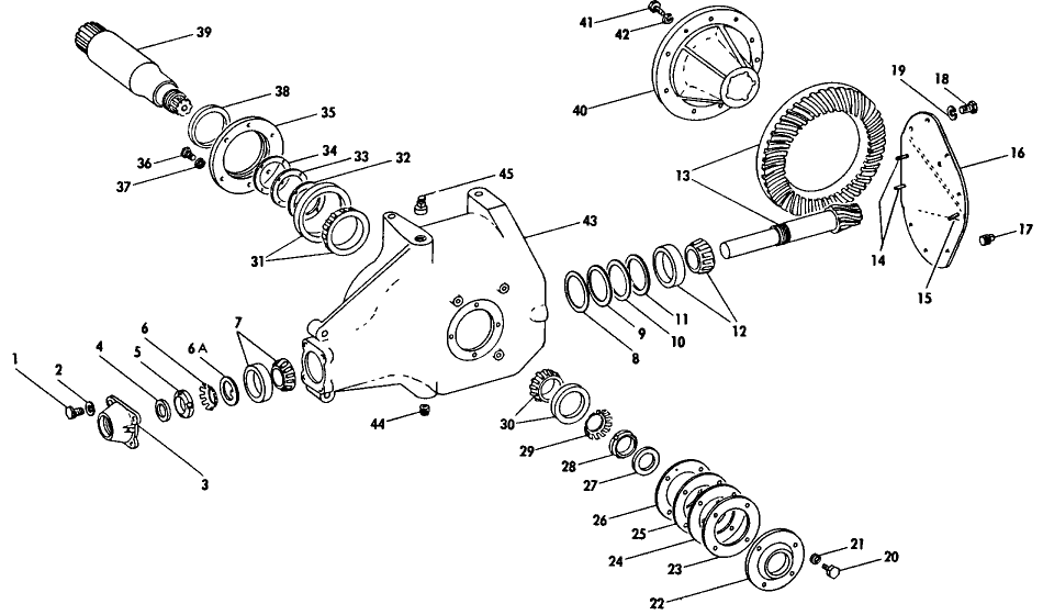 003 MAIN DRIVE GEARBOX GROUP