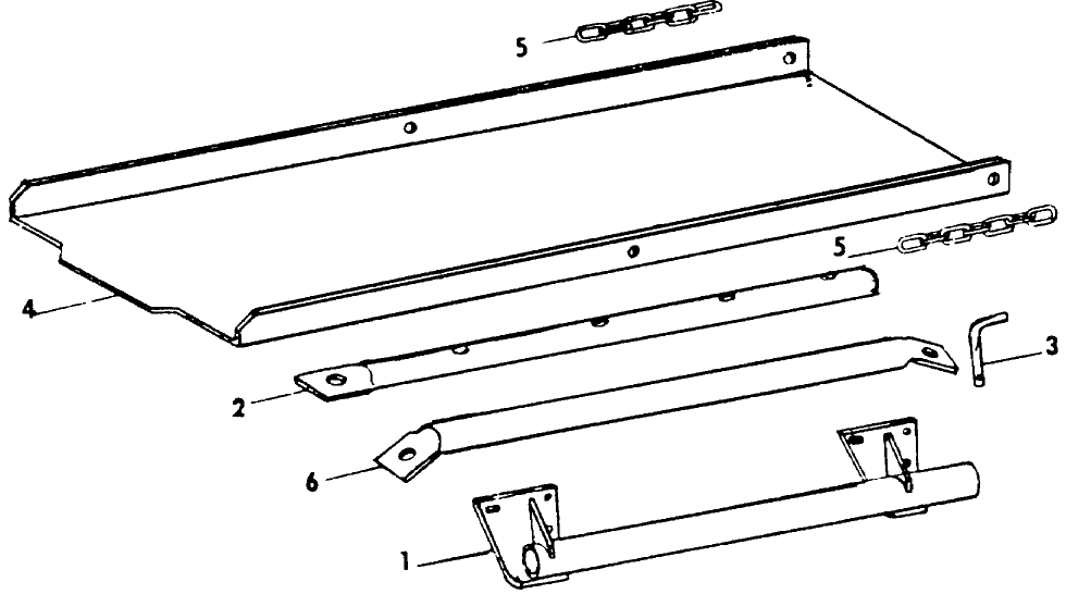 027 WAGON HITCH & BALE CHUTE KIT