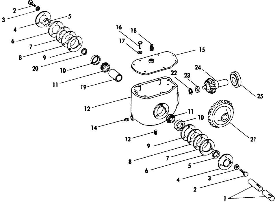 004 FEEDER GEARBOX