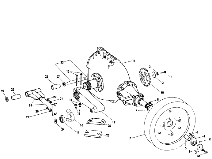 001 FLYWHEEL, GEARBOX & CONNECTING ROD