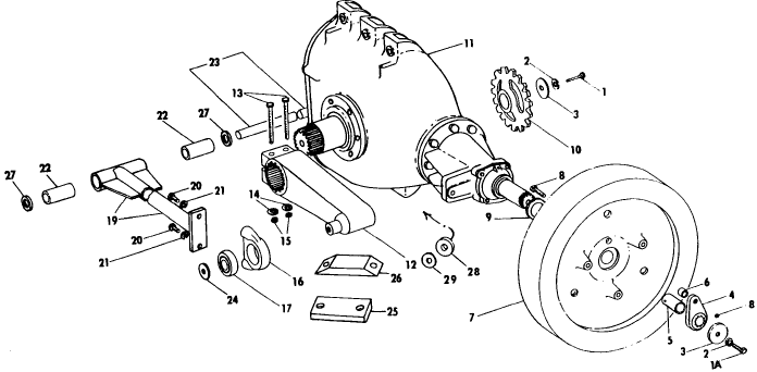 001 FLYWHEEL, GEARBOX & CONNECTING ROD