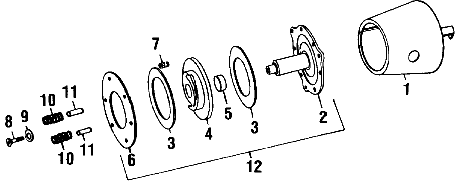 009 POWER TAKE OFF, SLIP CLUTCH