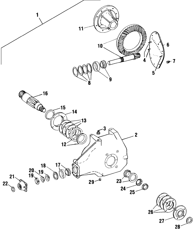 013 MAIN DRIVE GEARBOX