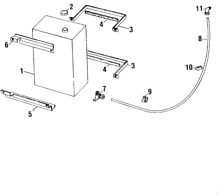 016 ENGINE, FUEL TANK & LINES