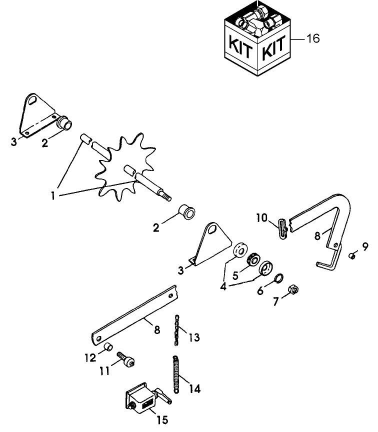 030 METERING WHEEL