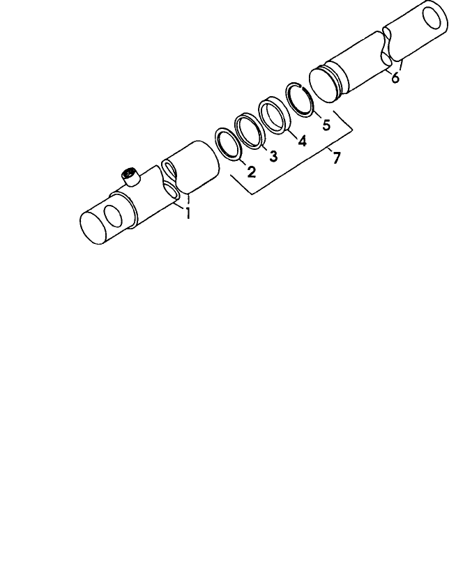 037 HYDRAULIC CYLINDER, PICKUP LIFT
