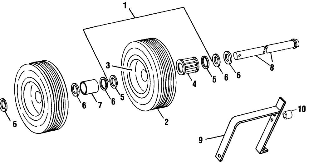015 DUAL PICKUP WHEEL