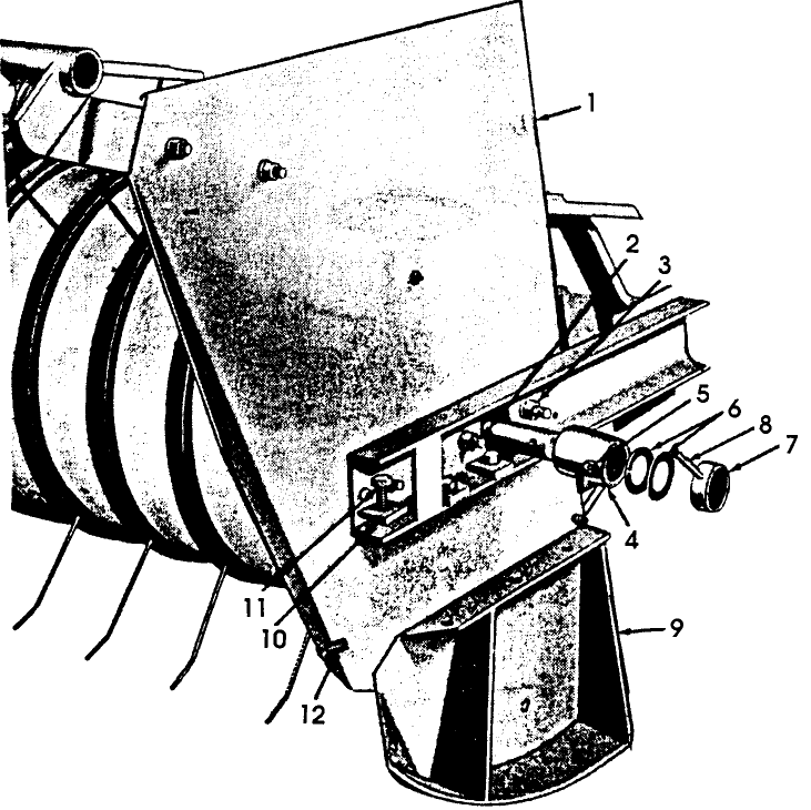 028 PICK UP PARTS, LEFT SIDE