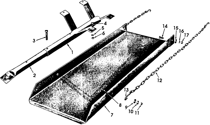 033 WAGON HITCH & BALE LOADING ATTACHMENTS - 14-199