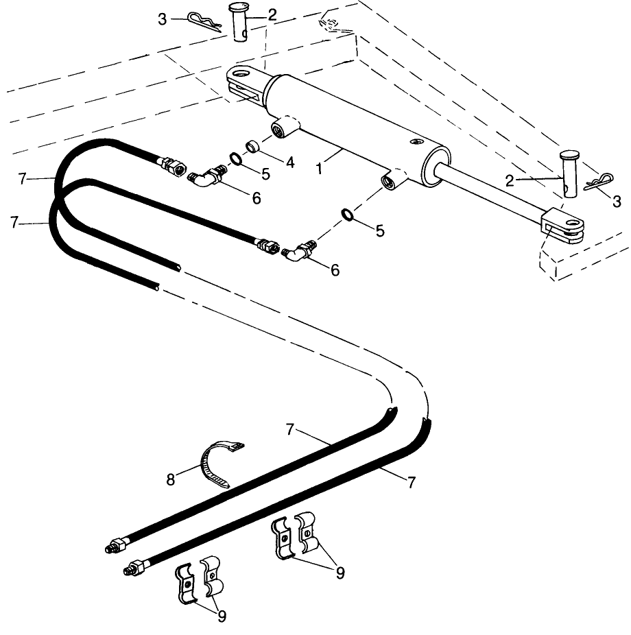 045 HYDRAULIC SWING TONGUE