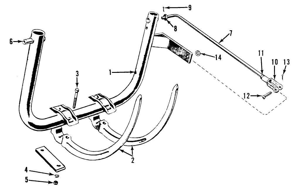 009 NEEDLE & NEEDLE YOKE, TWINE KNOTTER, 14-290,14-291,14-292,14-337