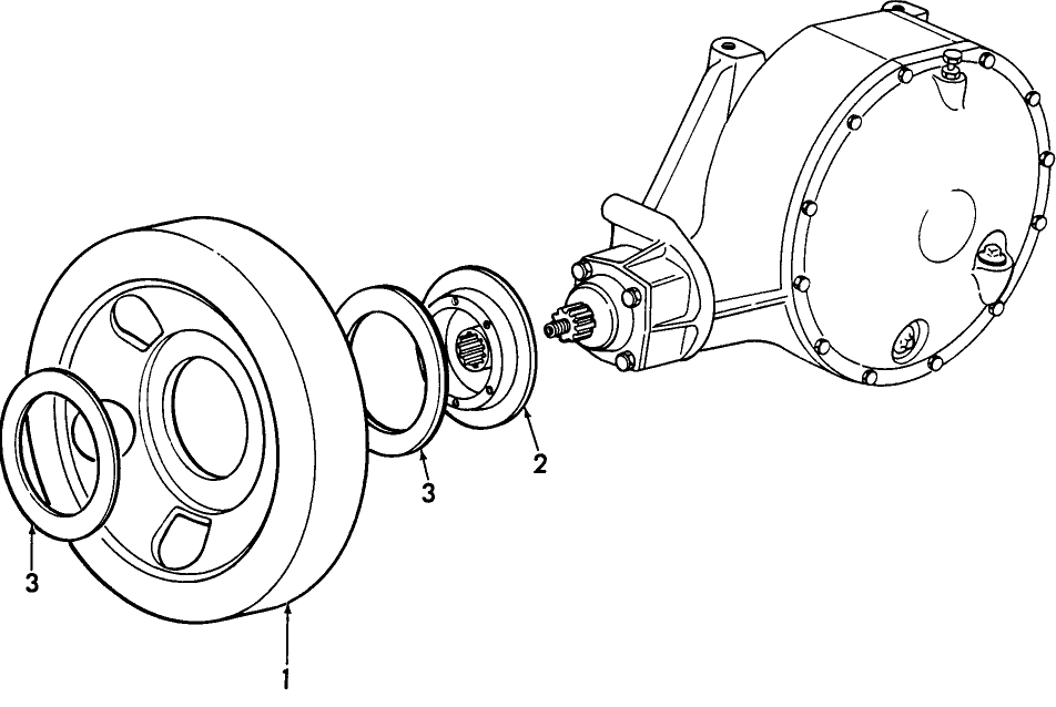 003 FLYWHEEL, 532-SERIES, 542-SERIES - 14-350,14-351,14-352,14-353,14-411,14-412,14-413,14-414