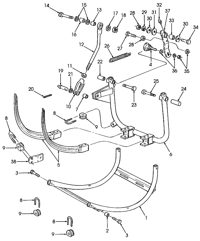 039 NEEDLE & NEEDLE YOKE, TWINE