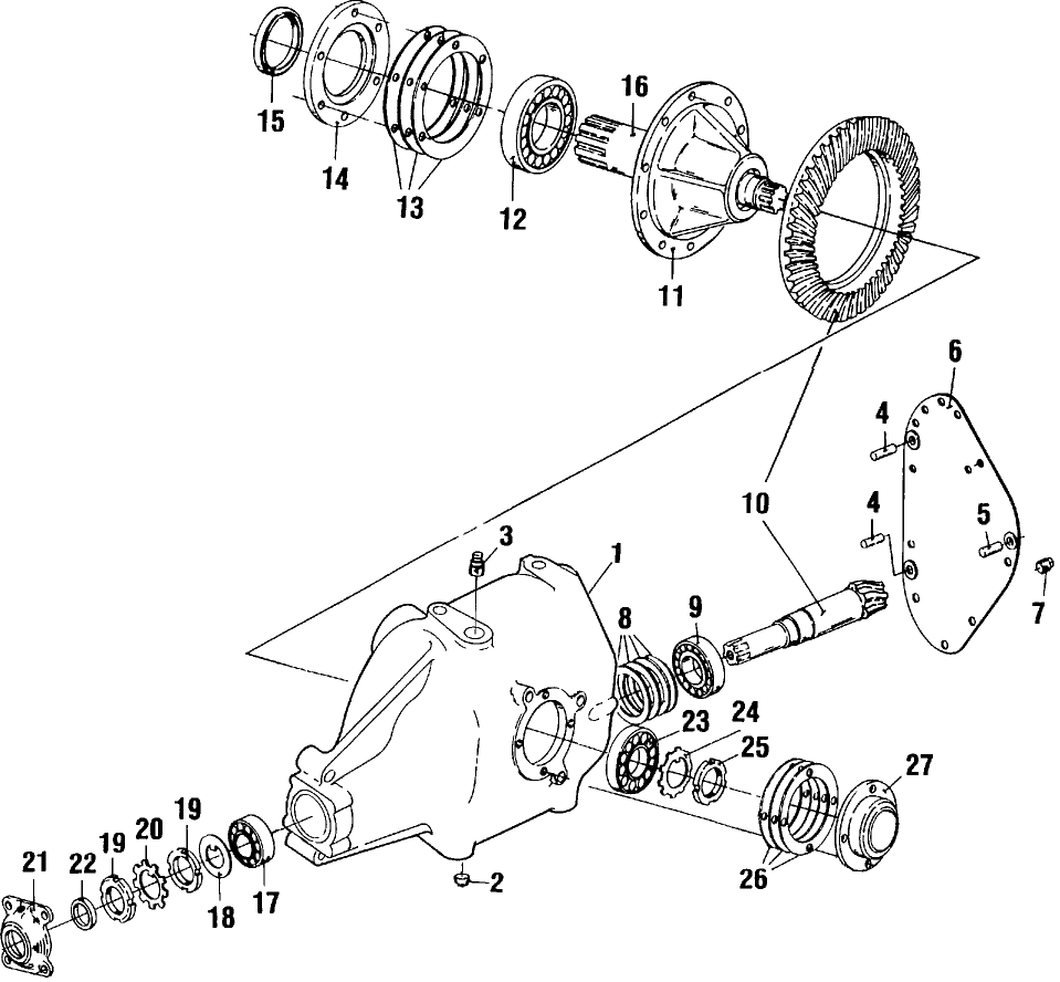 020 GEARBOX, MAIN DRIVE