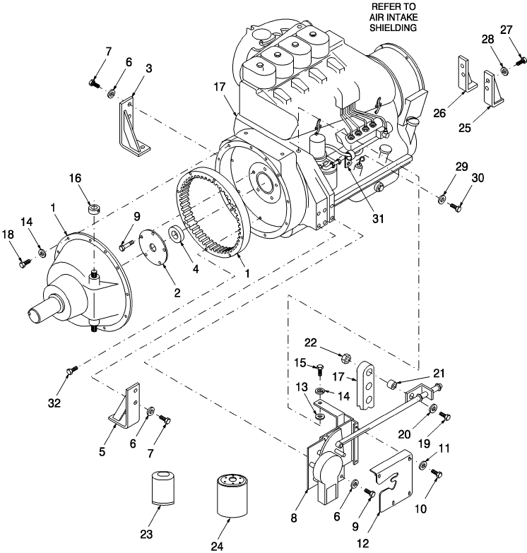 02A01 ENGINE, CLUTCH AND THROTTLE