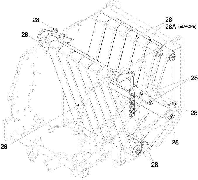  E PICTORIAL INDEX, BELTS & IDLER ROLLERS (28)