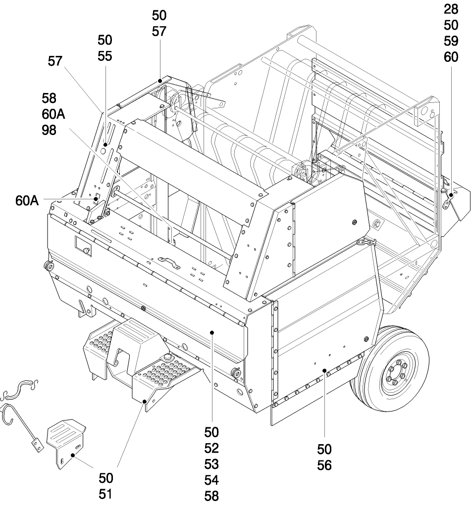  J PICTORIAL INDEX, SHIELDING (50 - 60A)