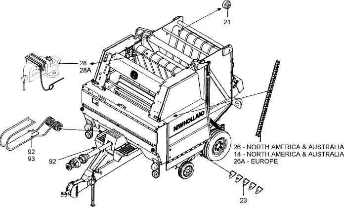  A PICTORIAL INDEX, MAINTENANCE PARTS