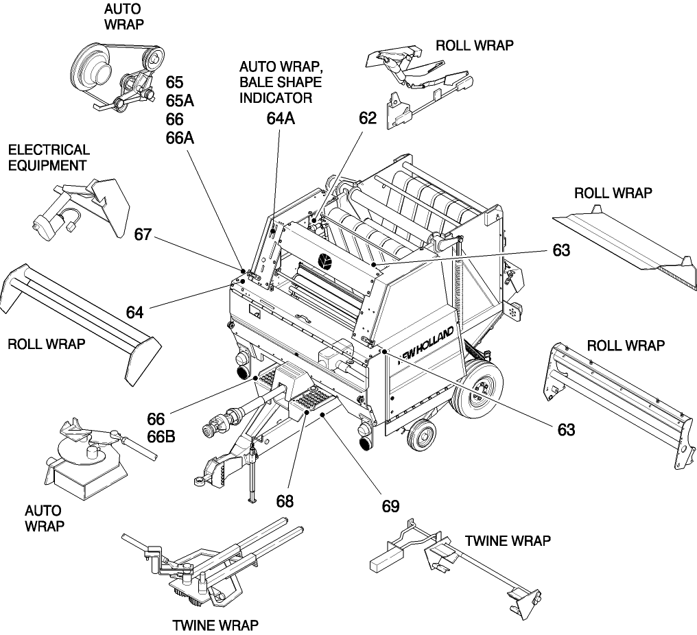  K PICTORIAL INDEX, WRAPPING SYSTEMS (62 - 69)