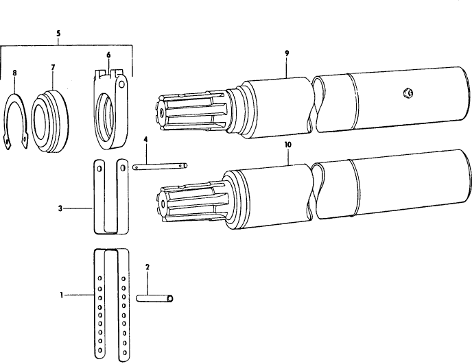 027 BEARING & TUBE, PTO DRIVEN MODELS