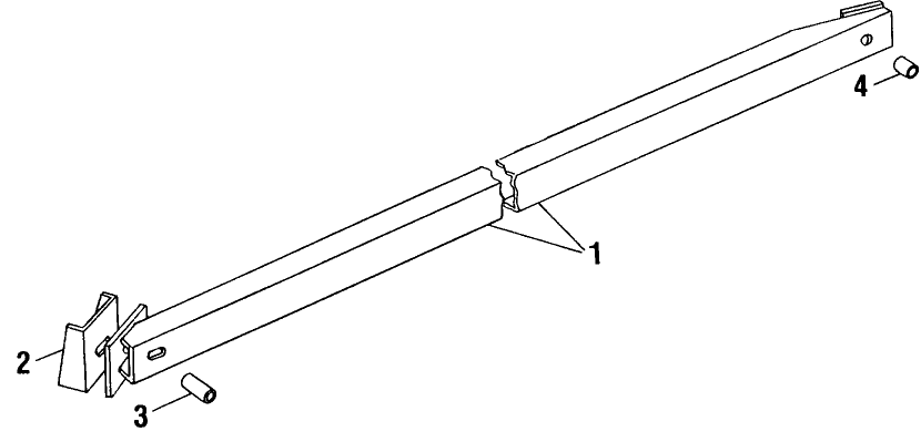 032 MODEL 310 & 311 HILLSIDE KIT, HYDRAULIC BALE THROWER - 75
