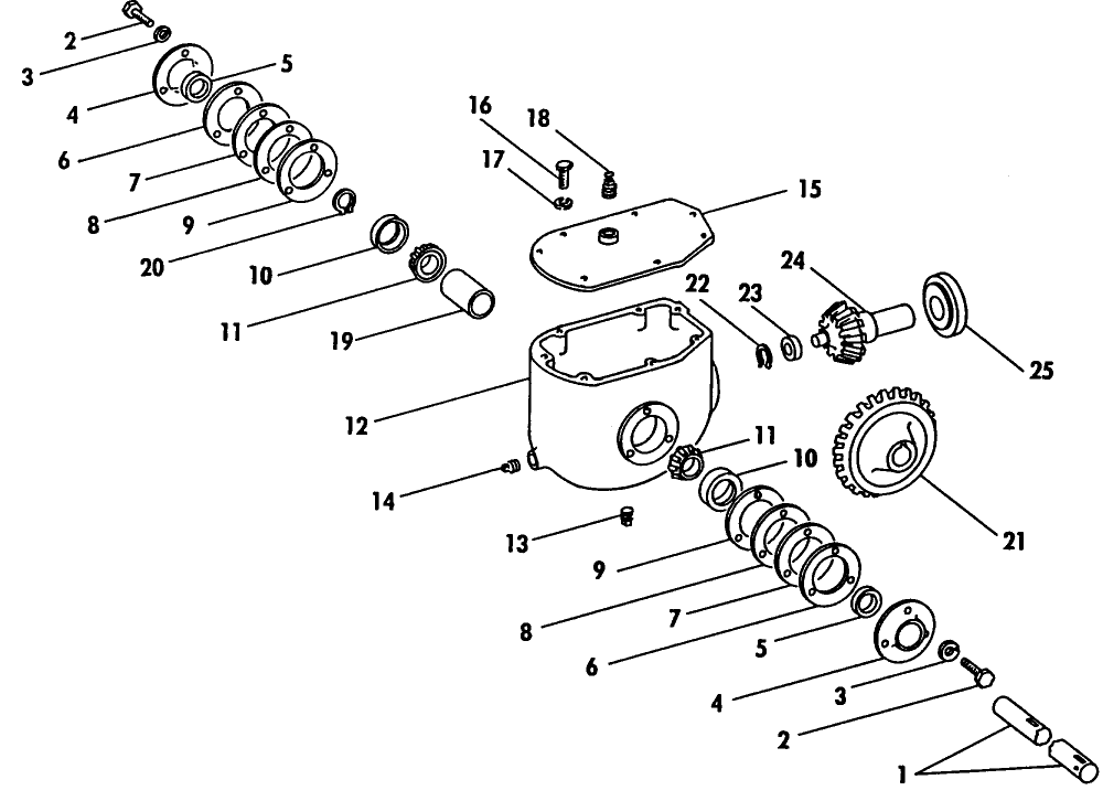005 GEARBOX, FEEDER