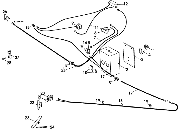 028 FULL BALE ALARM ATTACHMENT