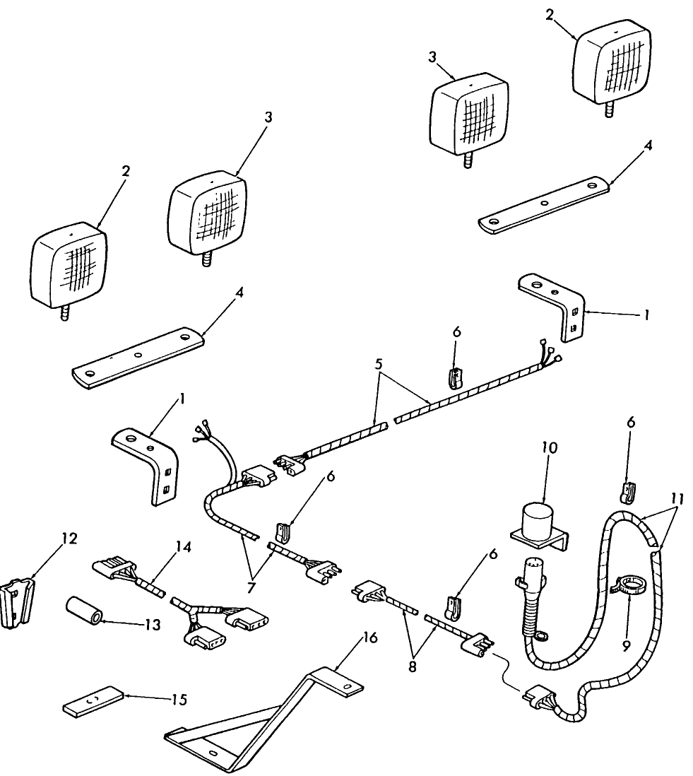 040 TRAILING LIGHT KIT