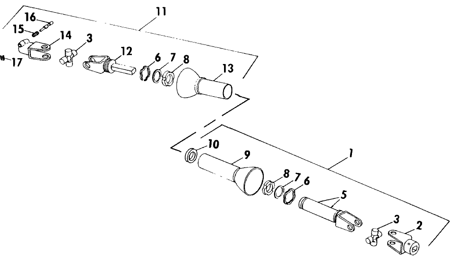 003 POWER TAKE OFF, 540 RPM, BSN 733139