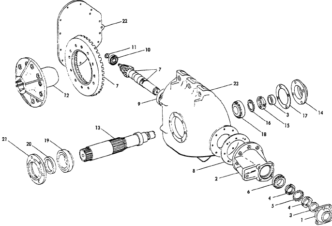 004 MAIN DRIVE GEARBOX
