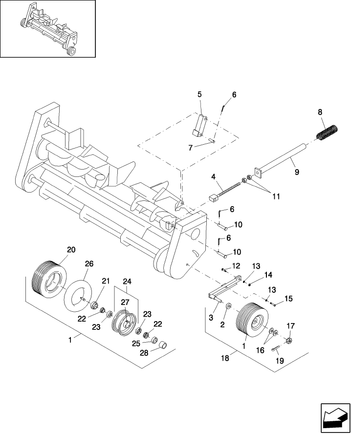 13.01 PICKUP FLOTATION WHEEL