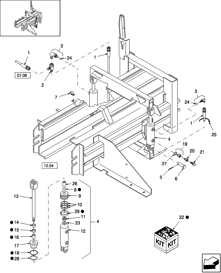 07.08 HYDRAULICS, BALE TENSION