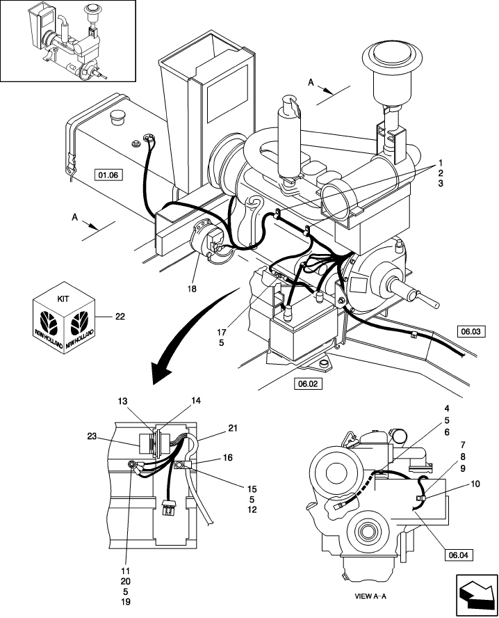 06.05 ELECTRICAL, ENGINE, RH