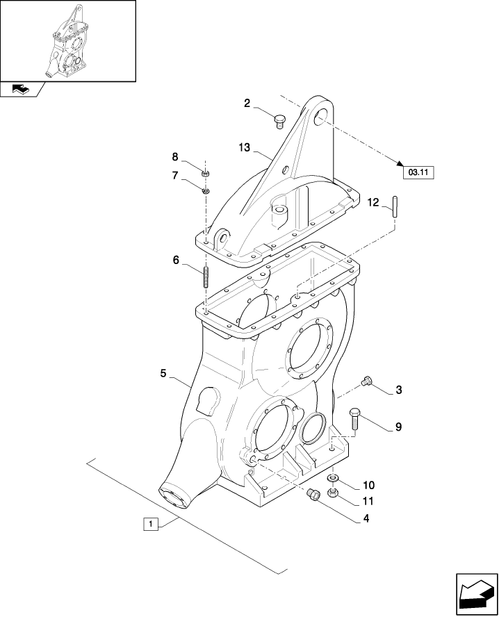 03.01(01) MAIN GEARBOX